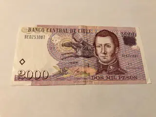 2000 Pesos Chile 1999