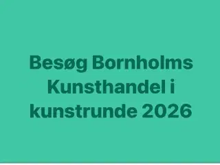 Bornholmsk værkstedskeramik bornholm