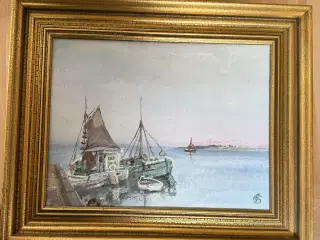 Maleri af Jens Sinding Christensen 