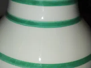 Kähler vase 12,5 cm smalle striber