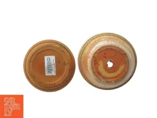 Terracotta potte (str. Ø. 14,5 cm længde. 13 cm)