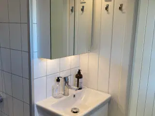 Vaskeskab og spejlskab