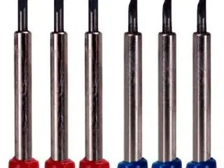 6 stk. knivpakke, Roland - Redsail Standard knive 45º, offset 0.25mm [ZEC-U5025 & NRRE4525 & zec-u1715]