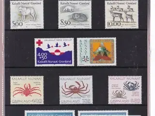 Grønland - 1993 Frimærker Komplet - Postfrisk