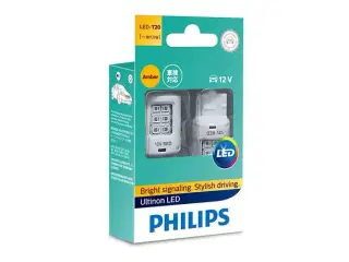 Philips Ultinon LED W21W Gul 12V - Sæt
