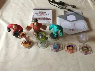 PS3 Disney Infinity spil + tilbehør