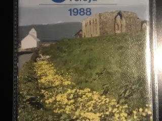 Færøerne - årsmappe 1988-pålydende 78,90