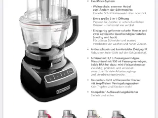 KitchenAid Foodprocessor 3.1 L.