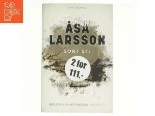 Sort sti af Åsa Larsson (Bog)