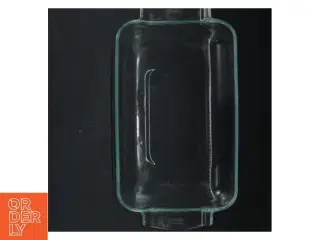 Pyrex glasfad fra Pyrex (str. 30,5 cm. og 28,5 cm)