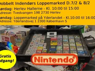 Dobbelt Indendørs Loppemarked D. 7/2 & 8/2