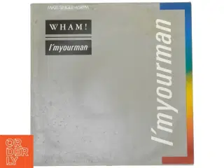 Wham! - I&#39;m Your Man Maxi Single LP fra Epic