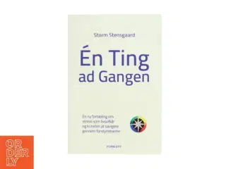 &#201;n Ting ad Gangen af Storm Stensgaard (Bog)