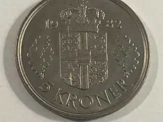 5 Kroner 1982 Danmark