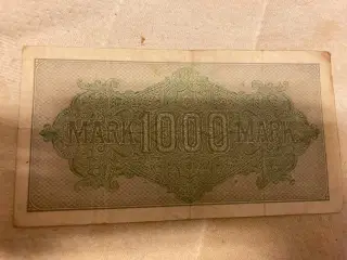 1000 mark fra 1922