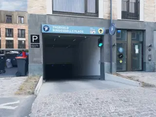 Parkering ved Thorvald Bindesbølls Plads P-kælder