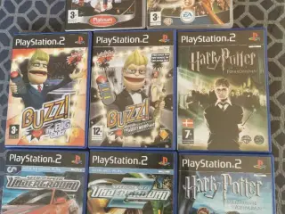 8 fanstatiske PS2 spil!! (50-140kr)