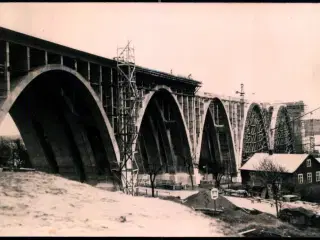 Lillebæltsbroens Bygning - Fotokort u/n - Ubrugt - (Limrest)