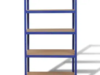 Opbevaringsreol 2 stk. blå
