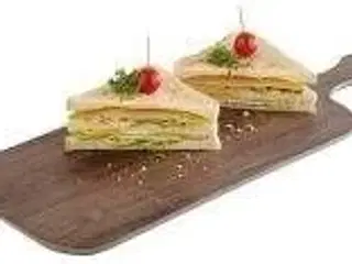 1 stk. "Serveringsbakke ""træ look"" 400x200 mm" lille