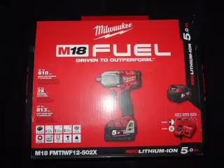 Milwaukee M18 FMTIWF12-502X fuel slagnøgle 1/2"