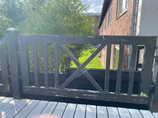 Hegn til terrasse