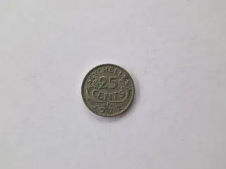 25 Cents Seychelles 1972