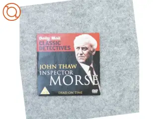 John Thaw, Inspector Morse, dead on time fra Daily Mail (str. 12 x 12 cm)