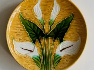 Art nouveau tallerken, calla