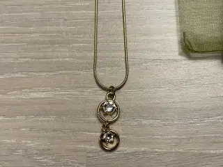 Halskæde med Swarowski krystaller 