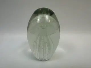 Ældre brevpresser i glas / glaskunst