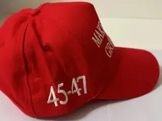 Trump MAGA luksus kasket, flag, medalje mv