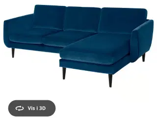 Ikea sofa med chaiselong 
