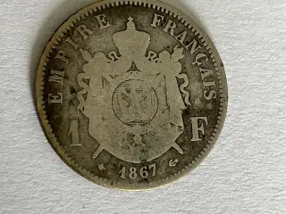1 Franc France 1867