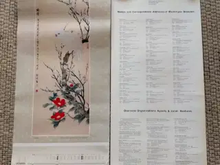 Kinesiske kalendertryk /plakater