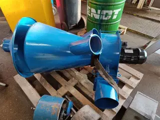 President Aspiratør, 20 ton/time Med ny motor og rotor
