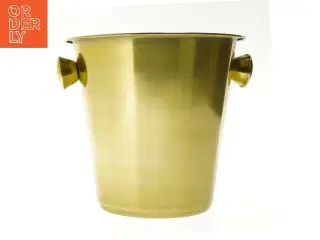 Champagnespand/vinkøler i messing-farve (str. 21 cm)