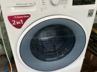 Vaskemaskine /tørretumbler i en