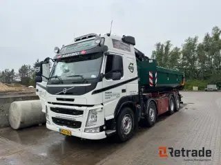 Volvo FM 500 med Kran, Grab og Kasse