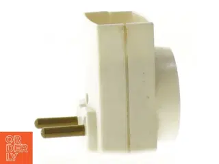 Hvid adapter stik
