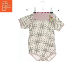 Blomstret baby bodystocking (str. 92)