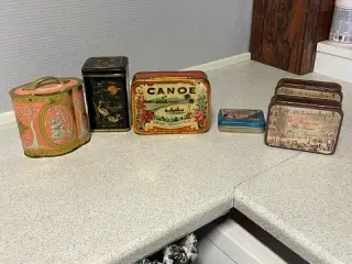 gamle dåser retro dåser.