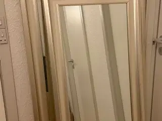 Spejle med sølvramme 