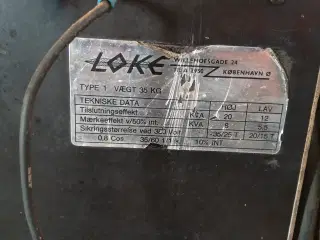Punkt Svejser Loke Tria 2950