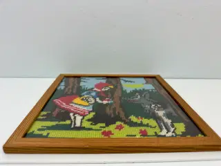 Retro 'Rødhætte' stramaj