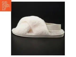 Hvide plyssandaler fra Rosemunde (str. 38 til 39)