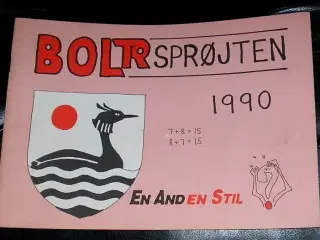 årsmagasiner, Boltsprøjten 1990 og 1991