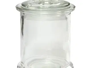 Elegant glas krukke med låg - 10 stk. pakke