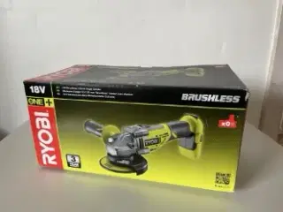 Ryobi Vinkelsliber Brushless 125 mm 18V One+