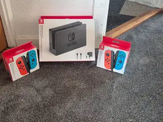 Nintendo Switch Dock+ 4 stk Joy-Con